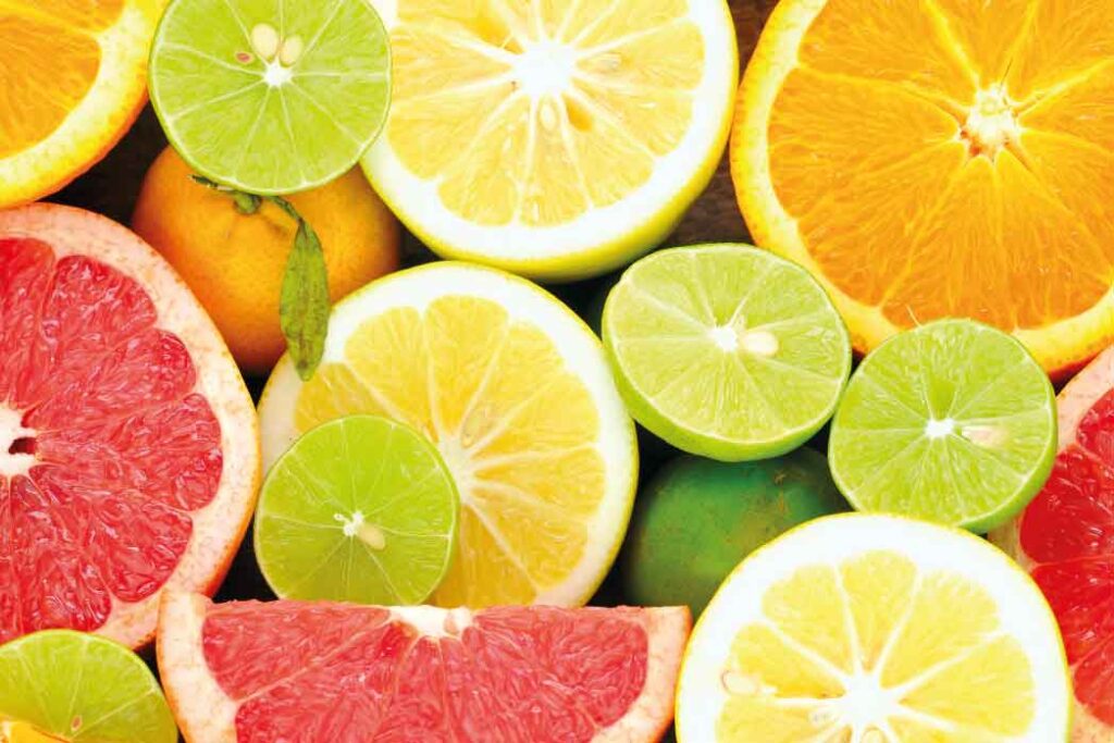 frutas ricas en Vitamina C